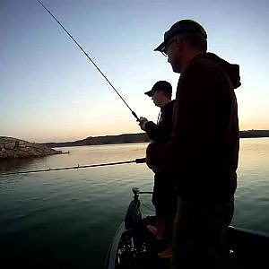 Black Bass Fishing at Lake Caspe Summer 2012