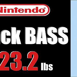 23 lb Largemouth - The Black Bass NES (Hat Cam Bass)