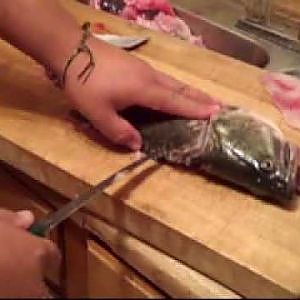 How to fillet a Largemouth Bass