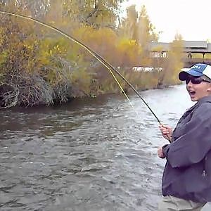 A Cute Girl Fly Fishing on the Provo Riverâ€”Utah Fly Guides