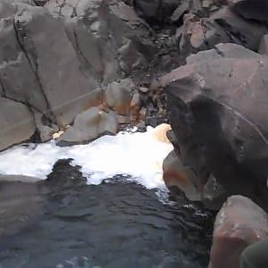 Iceland salmon fly fishing in Midfjardara River, late July 2009