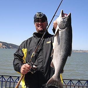 SALMON FISHING Land Based with