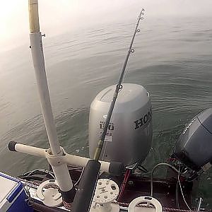 Hell of a morning Salmon Fishing Underwater GoPro