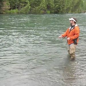 Salmon fishing, Kenai Peninsula, Alaska