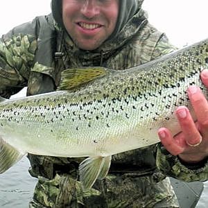 Quabbin Reservoir Landlocked Salmon Fishing, Massachusetts