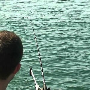 Salmon Fishing on Lake Michigan