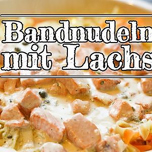 Rezept - Bandnudeln mit Lachs (Red Kitchen - Folge 157)