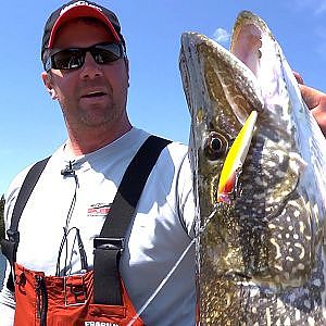 Crank big Rapalas for Super-Sized Shallow, Spring Pike --