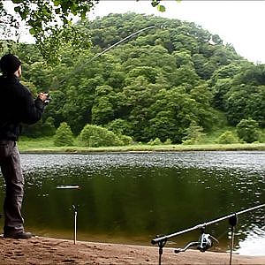 Pike Fishing Loch Faskally, Scotland