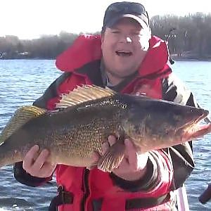 Trophy Walleye on Bay of Quinte