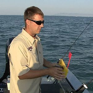 Trolling Lake St. Clair for Walleye