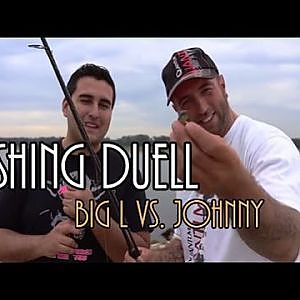 Fishing Duell - Big L vs Johnny / Angeln auf Zander, Barsch und Hecht am Rhein / Carolina Rig - Jig