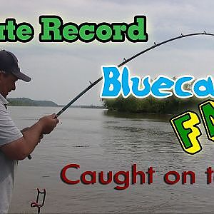 West Virginia Blue catfish State Record Fail