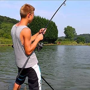 PECHE DE LA CARPE en étang techniques et stratégie,DEPART EN DIRECT HD