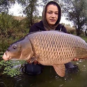 Peche carpe en riviére sur la Loire !!