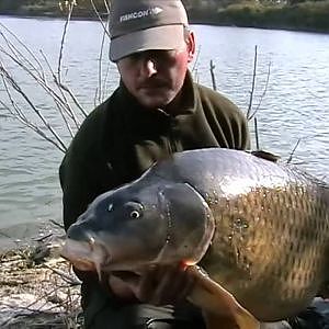 Team Fishcon - Una Splendida Carpa Regina di 24Kg Del Fiume Po