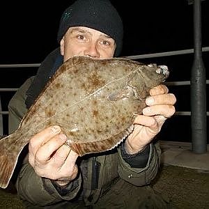 Fishing Rhyl: Flounder, rockling and whiting (April 2014)