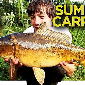 Summer Carp Fishing with Carl and Alex Fishing - 2014