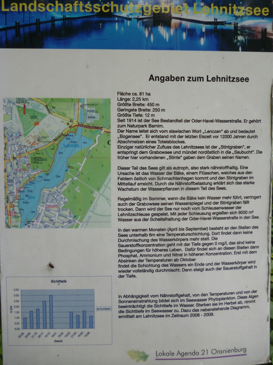 angaben Lehnitzsee