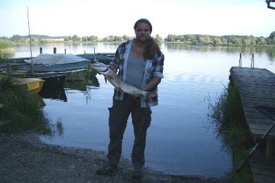 Obinger See - Fangbild von Gunther Mattern