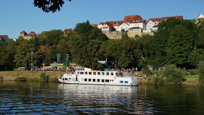 Neckar bei Marbach - Bild von pb