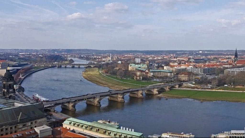 Elbe bei Dresden - Bild von pb