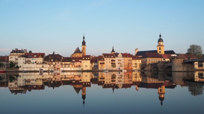 Main bei Schwarzach, Kitzingen, Sommerach - Bild von pb