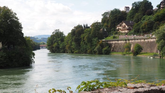 Rhein bei Laufenburg - Bild von pb