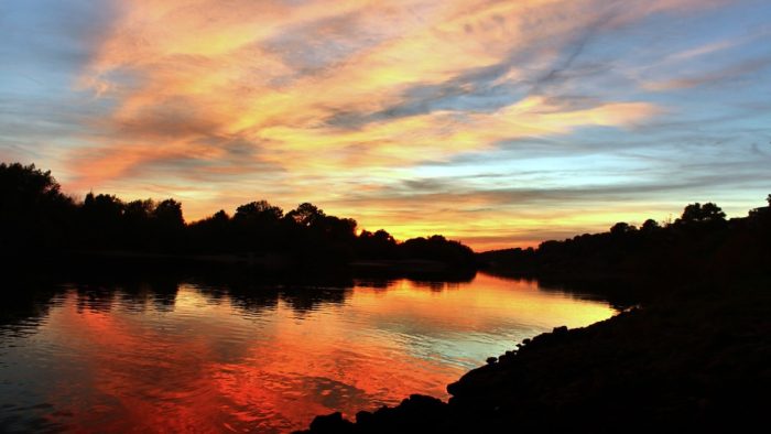 Weser bei Bremen - Bild von pb