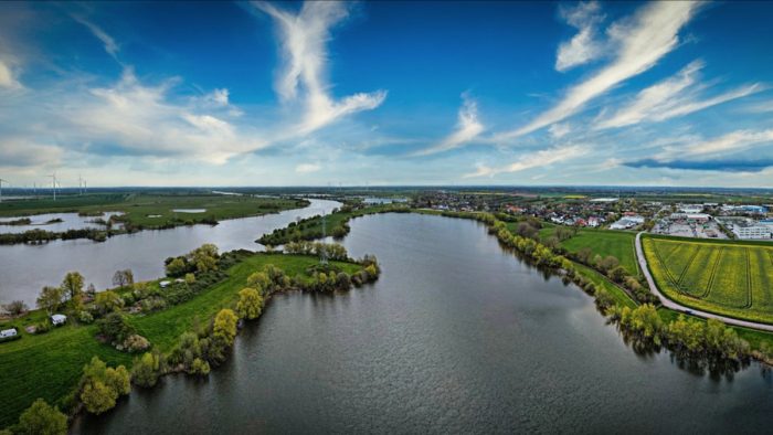 Weser bei Bremerhaven - Bild von pb