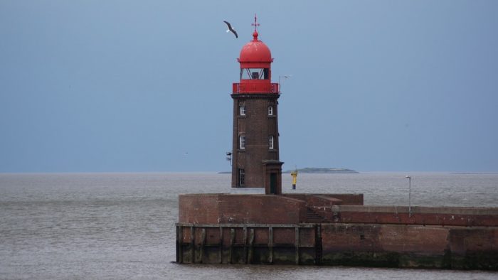 Weser bei Bremerhaven - Bild von pb