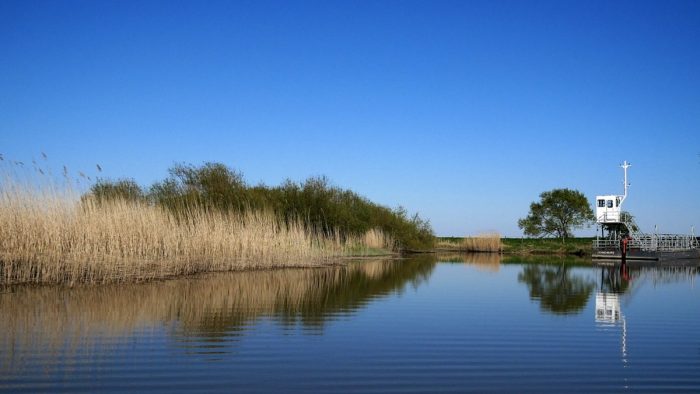 Weser bei Stadtland / Sandstedt/ Schweiburg - Bild von pb