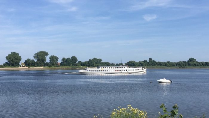 Weser bei Stadtland / Sandstedt/ Schweiburg - Bild von pb