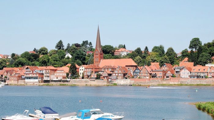 Elbe bei Lauenburg - Bild von pb