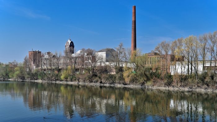 Angeln in Düsseldorf – alte Industrie