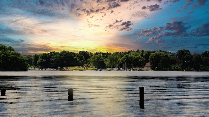 Stadtsee Templin - Bild von pb