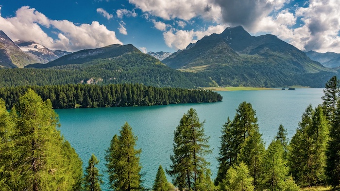 Angeln in der Schweiz, Engadin, Graubünden