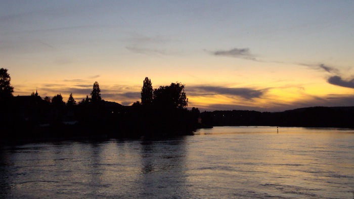 Rhein bei Rheinfelden - Bild von pb